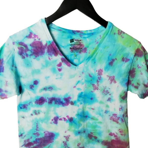 PacSun Tops - Tie Dye T Shirt ComfortSoft Adult Festival Tee Short Sleeve 100% Cotton Logo S